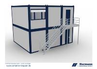 Containertreppe 2G 5 